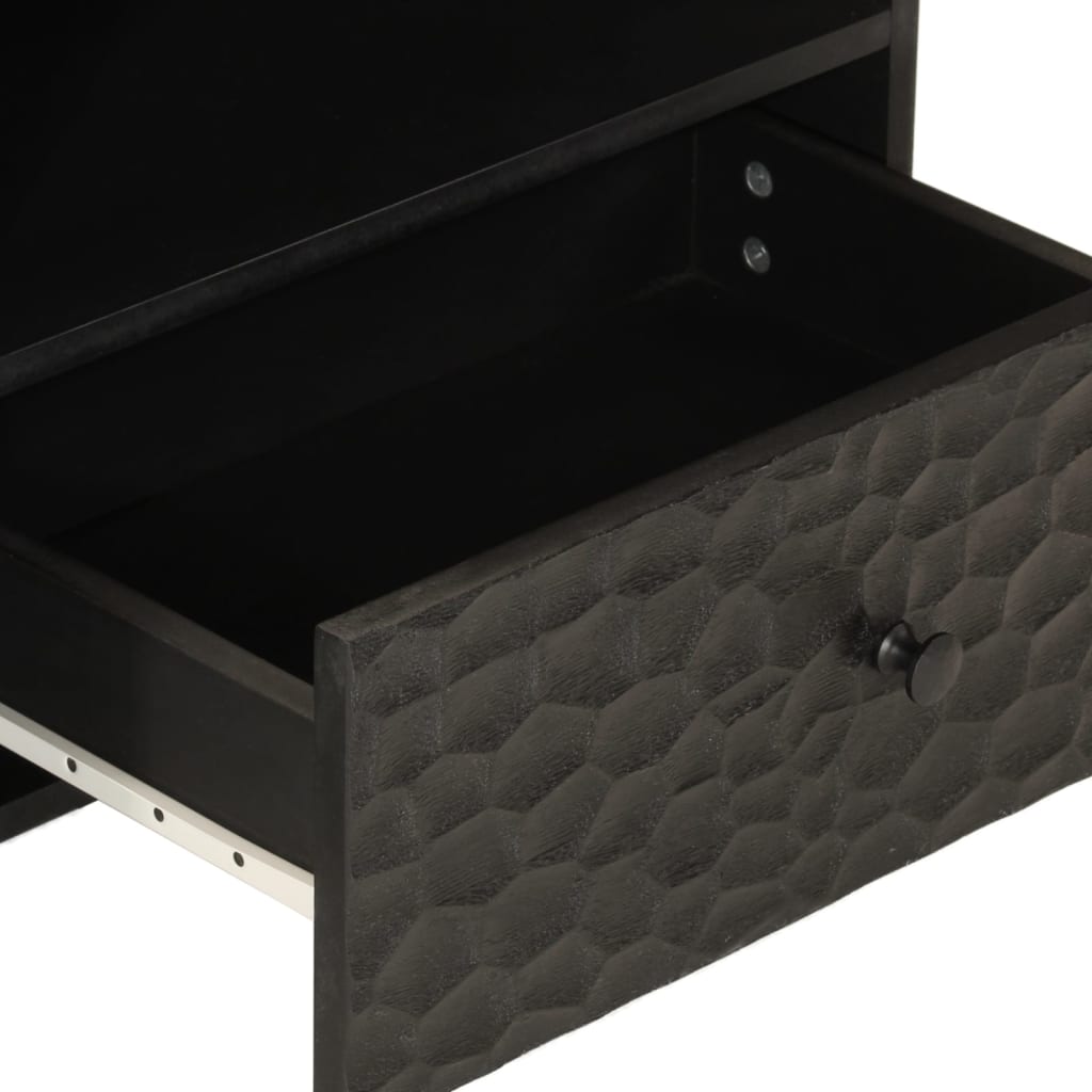 vidaXL TV-Schrank 80x33x46 cm Massivholz Mango