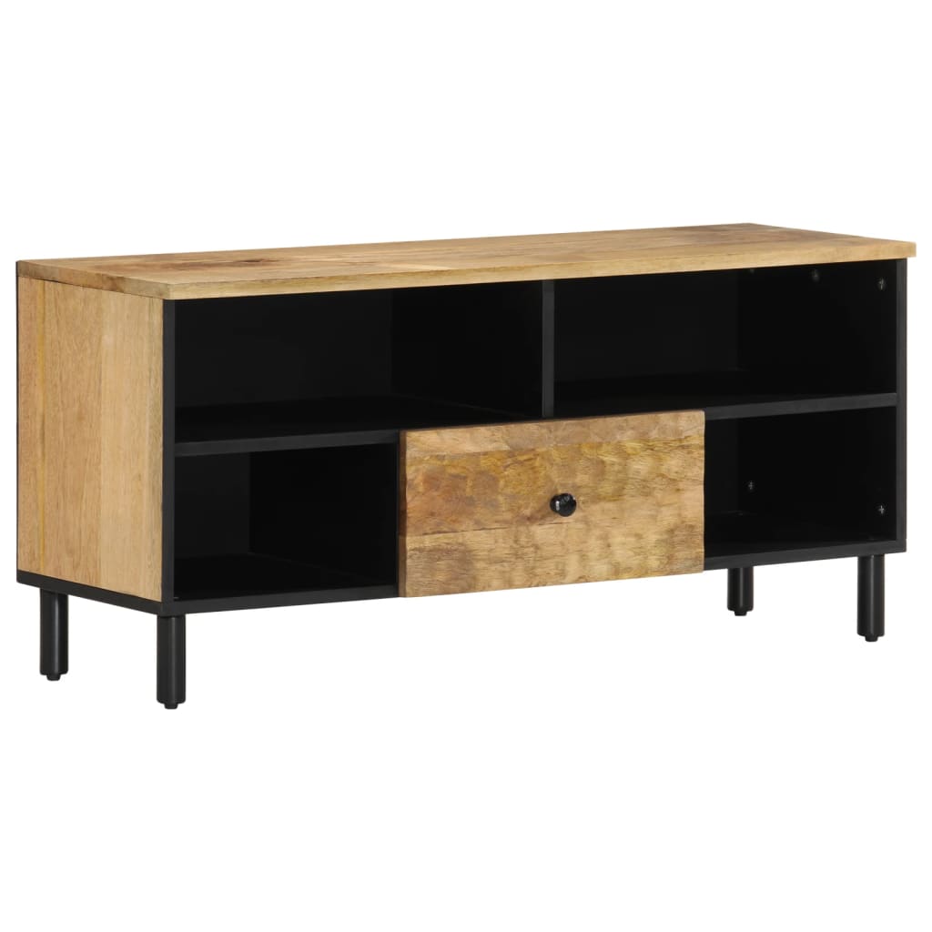 vidaXL TV-Schrank 100x33x46 cm Massivholz Mango