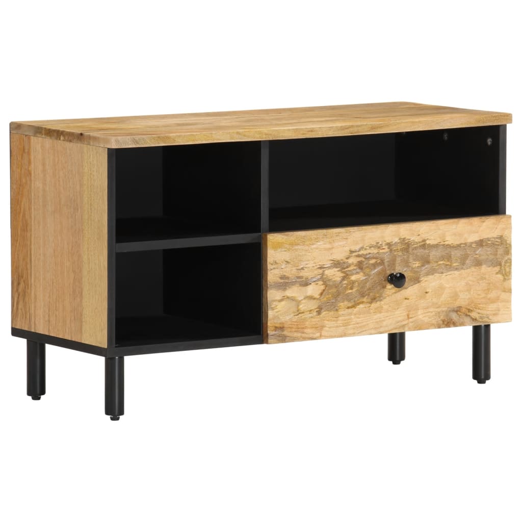 vidaXL TV-Schrank 80x33x46 cm Massivholz Mango