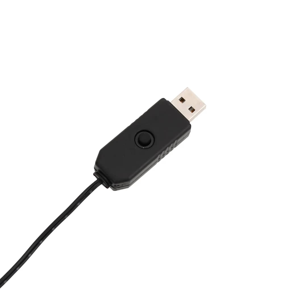 vidaXL Weihnachtsbäume mit Erdspießen 3 Stk. 50 LEDs 30 cm