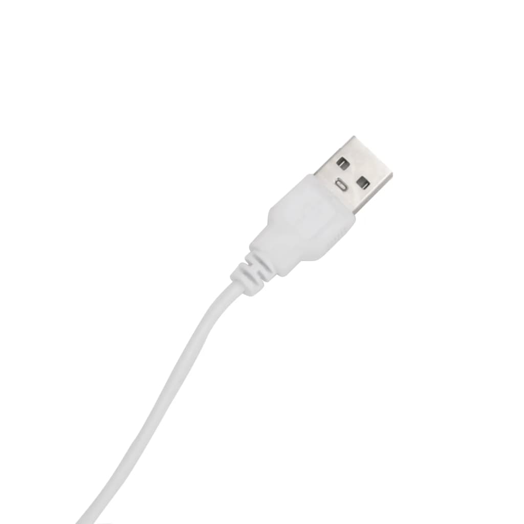 vidaXL Spiegelschrank mit LED-Beleuchtung Weiß 45x13x52 cm