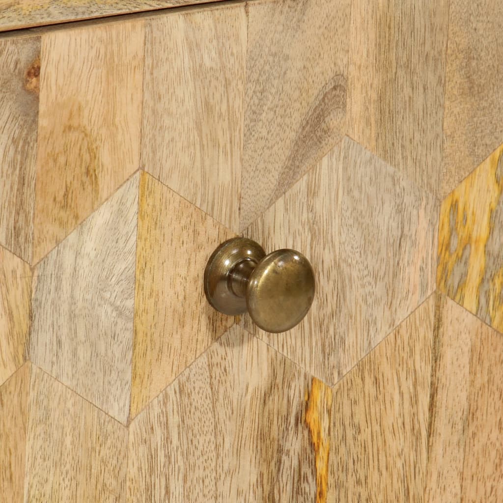 vidaXL Schubladenschrank 70x35x70 cm Massivholz Mango