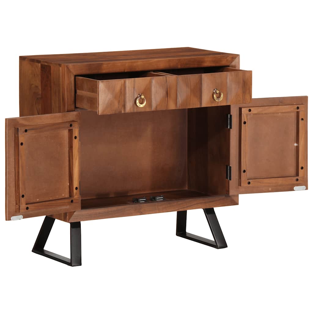 vidaXL Schubladenschrank Honigbraun 70x35x70 cm Massivholz Akazie