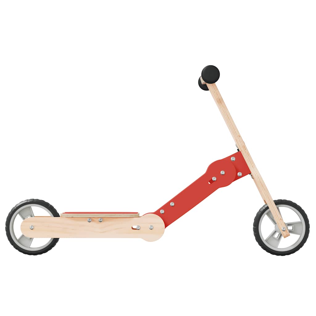 vidaXL Kinderroller 2-in-1 Rot