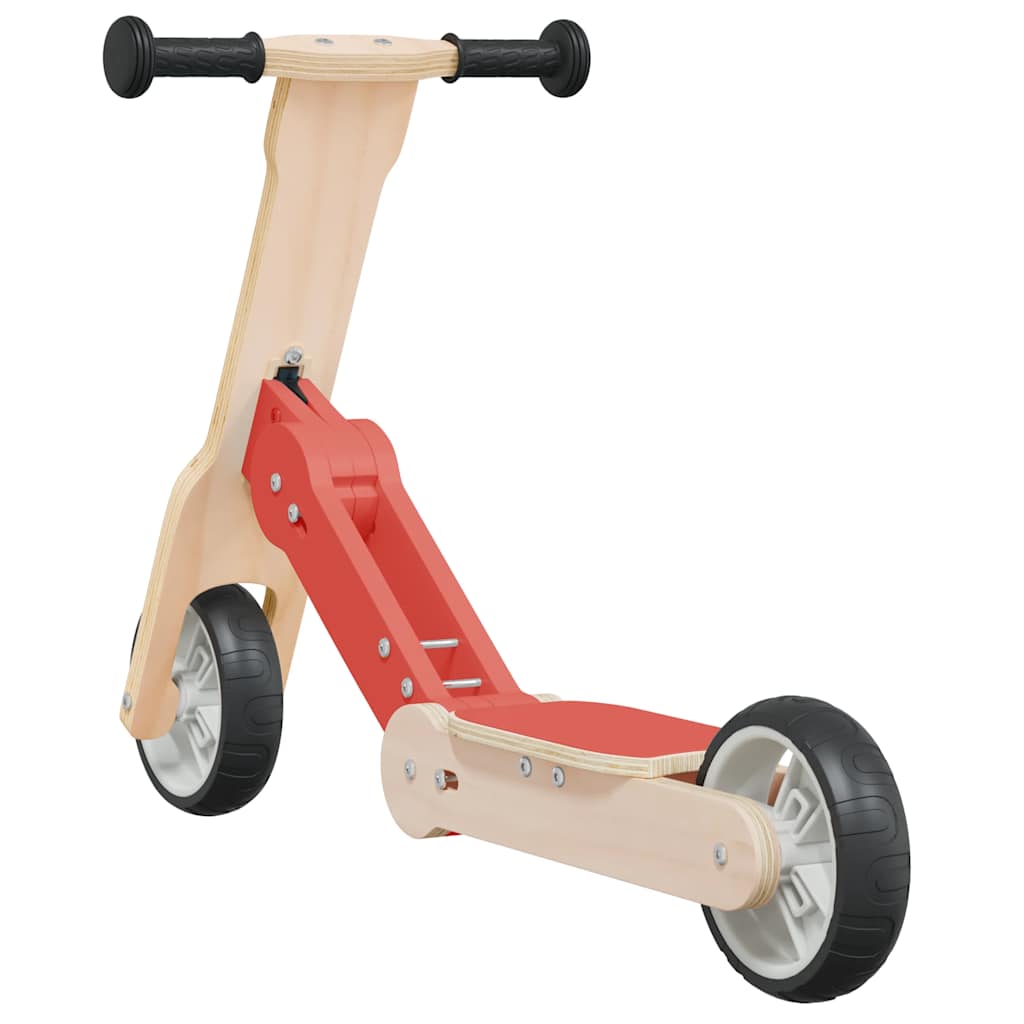 vidaXL Kinderroller 2-in-1 Rot