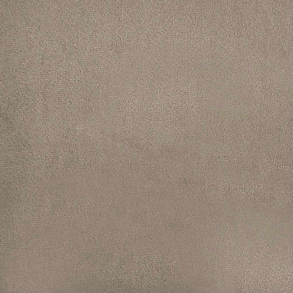vidaXL Sessel Taupe 60 cm Mikrofasergewebe