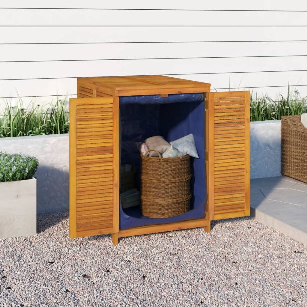 vidaXL Gartenbox 140x87x104 cm Massivholz Akazie
