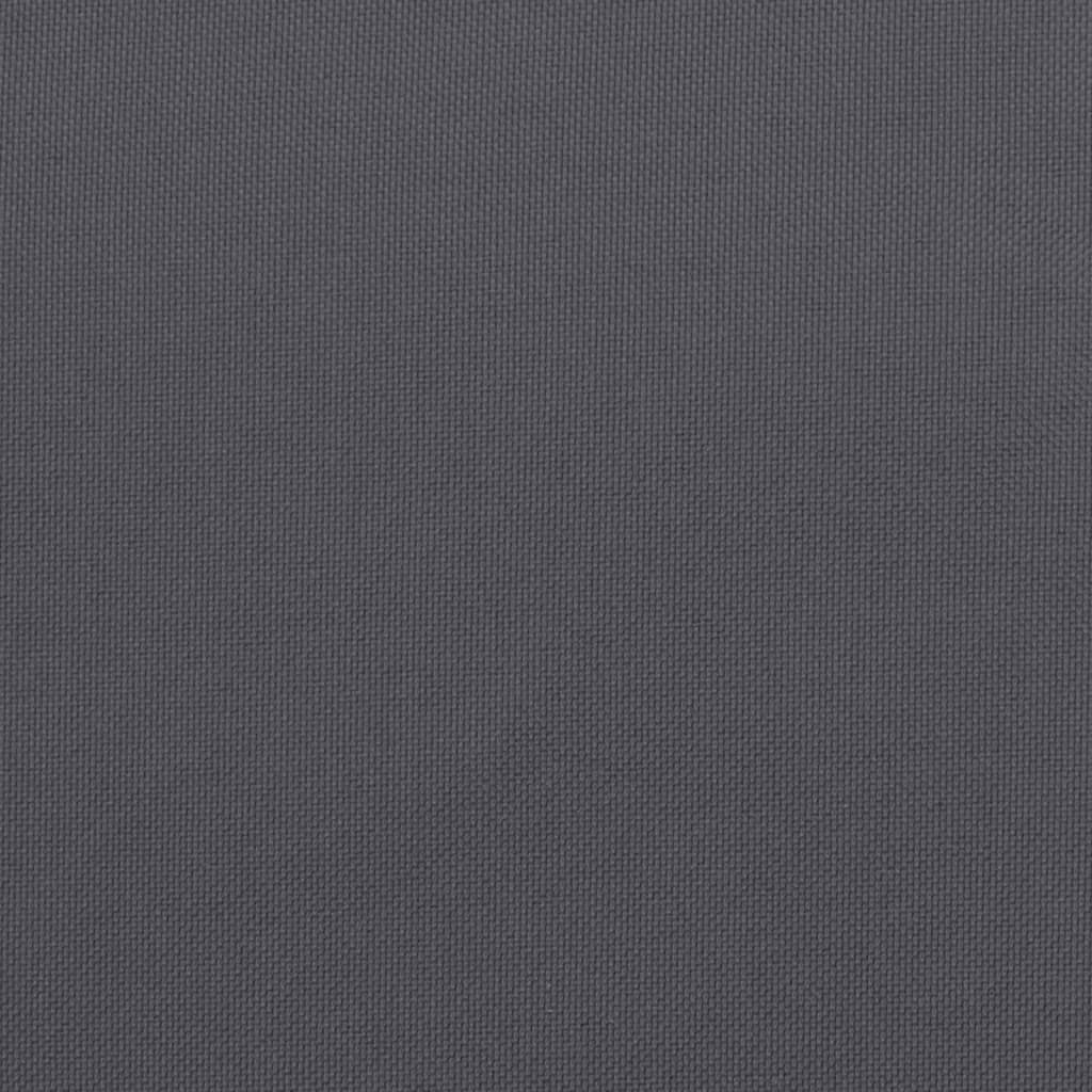 vidaXL Gartenstuhlauflagen für Hochlehner 6 Stk. Anthrazit 120x50x7 cm
