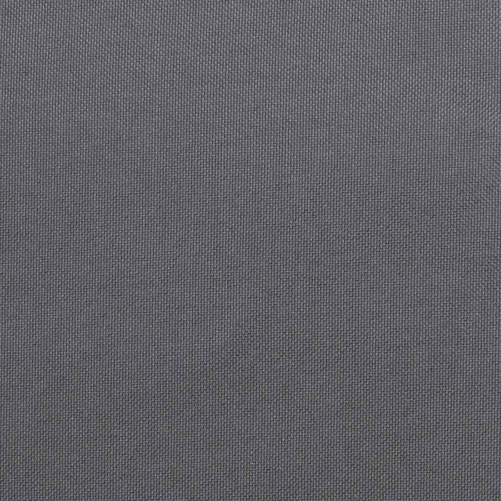 vidaXL Palettenkissen 2-tlg. Anthrazit Stoff