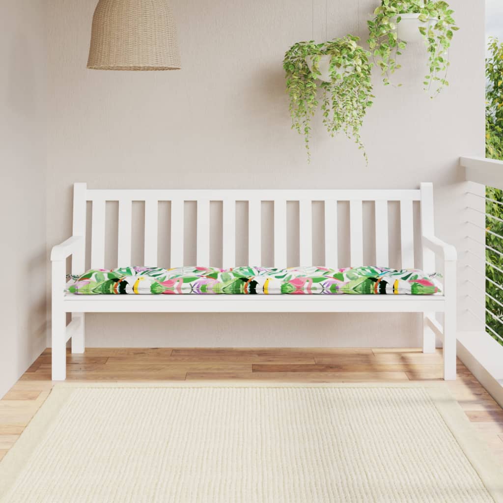 Gartenbank-Auflage Anthrazit 100x50x7 cm Oxford-Gewebe