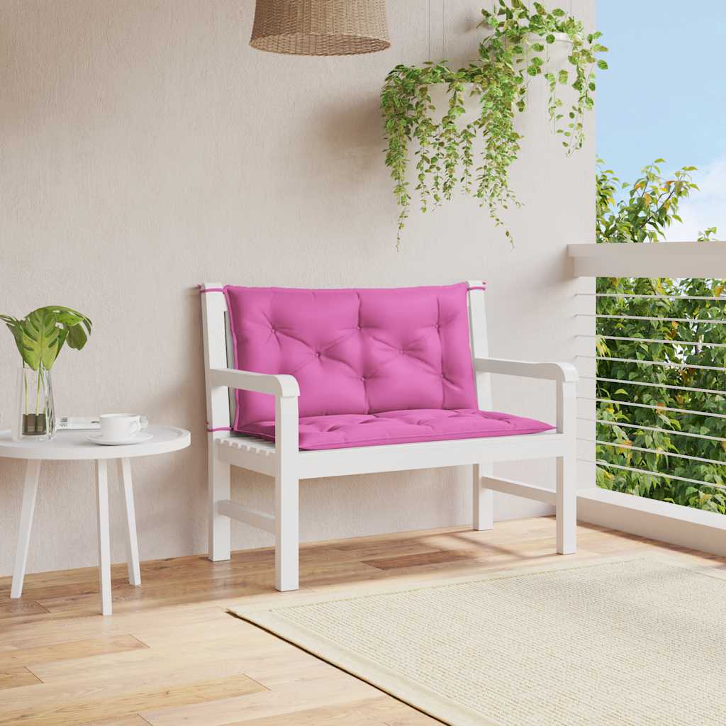 Gartenbank-Auflage Anthrazit 100x(50+50)x7 cm Oxford-Gewebe