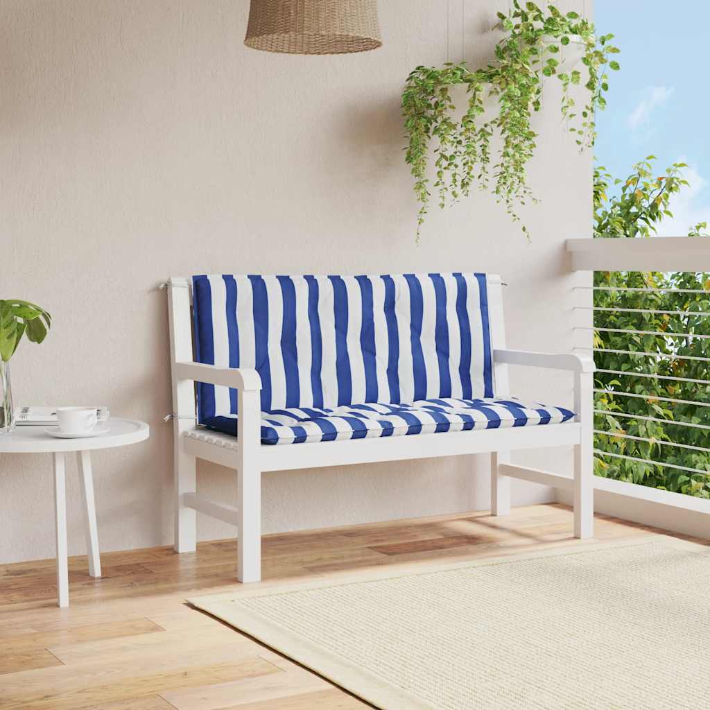 Gartenbank-Auflage Anthrazit 100x(50+50)x7 cm Oxford-Gewebe