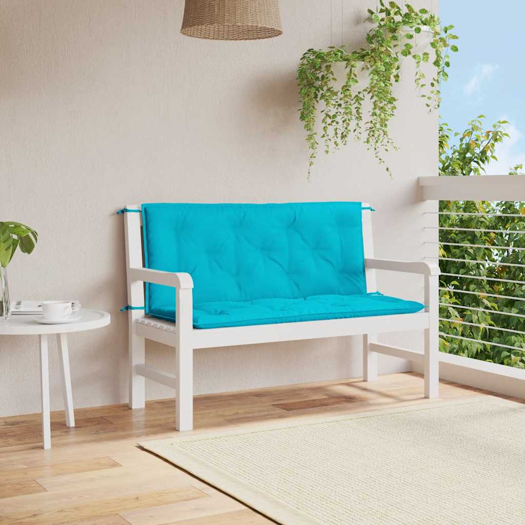 Gartenbank-Auflage Anthrazit 100x(50+50)x7 cm Oxford-Gewebe