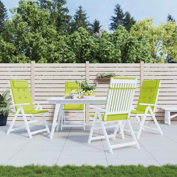 vidaXL Hochlehner-Auflagen 2 Stk. Anthrazit Oxford-Gewebe