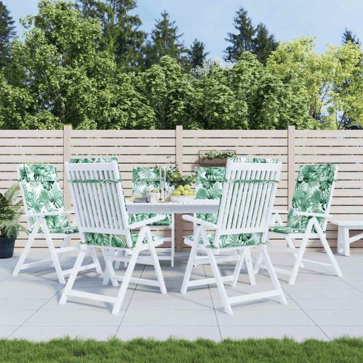 vidaXL Hochlehner-Auflagen 2 Stk. Anthrazit Oxford-Gewebe