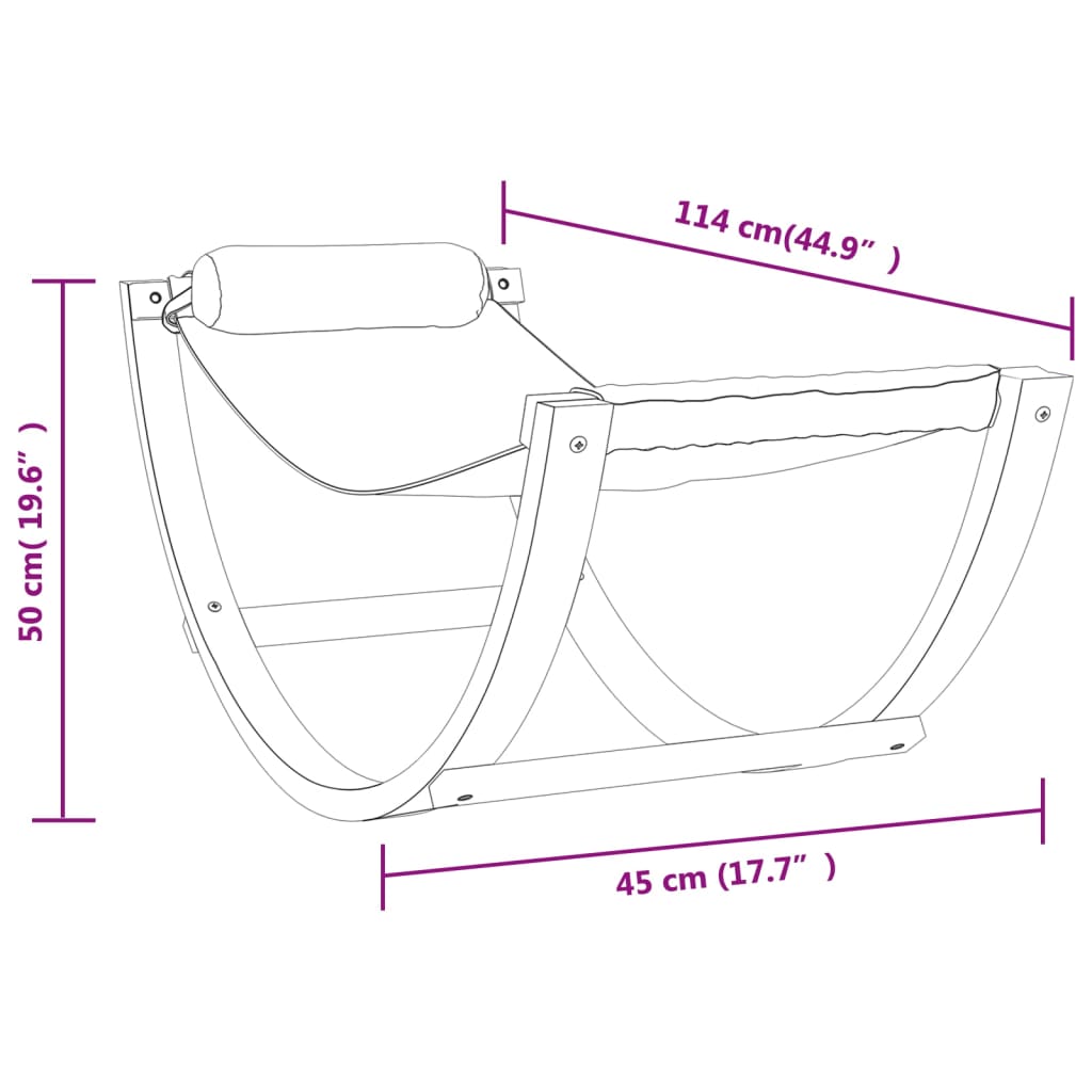 vidaXL Schaukelhängematte für Kinder Blau und Grün Stoff