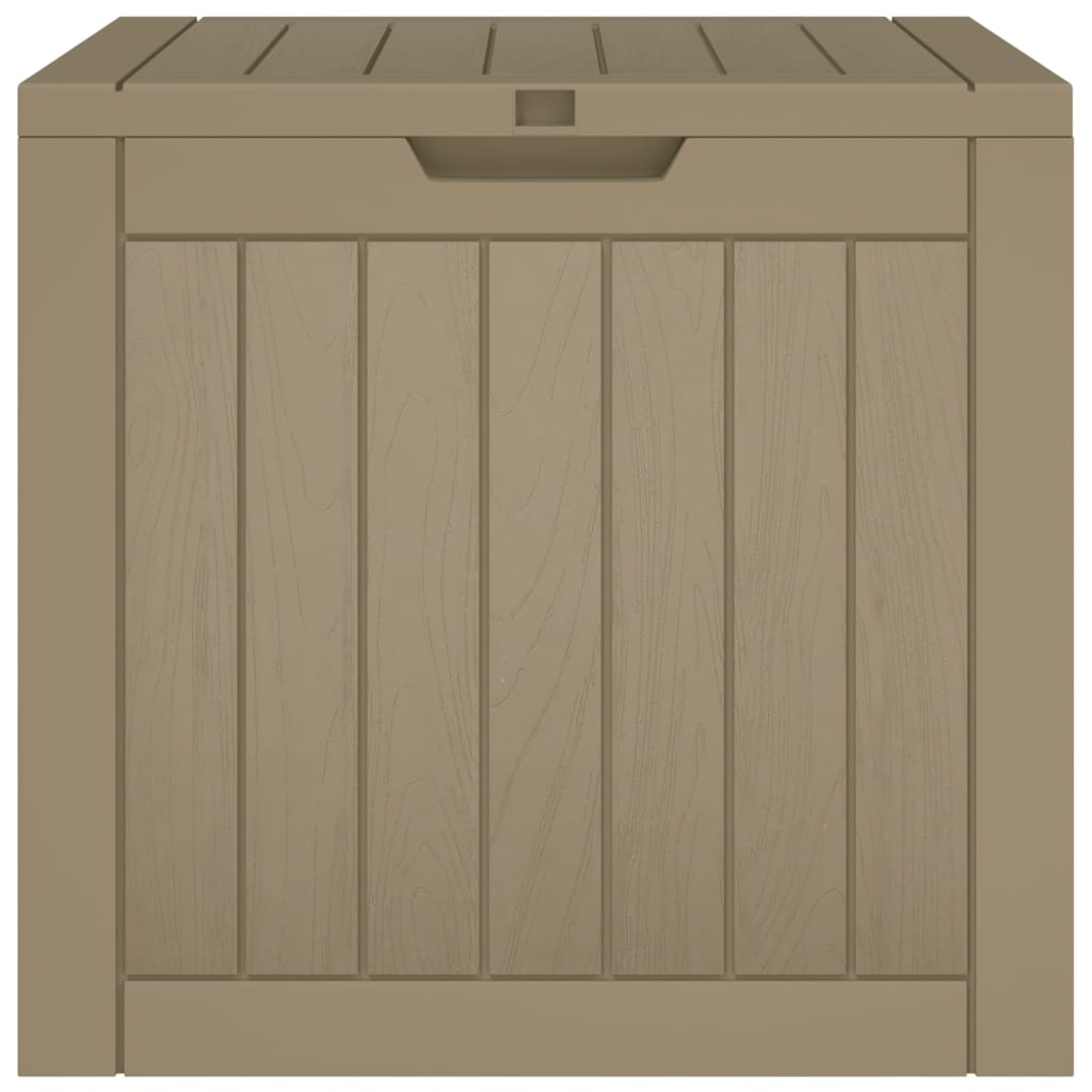 vidaXL Gartenbox Grau 55,5x43x53 cm Polypropylen