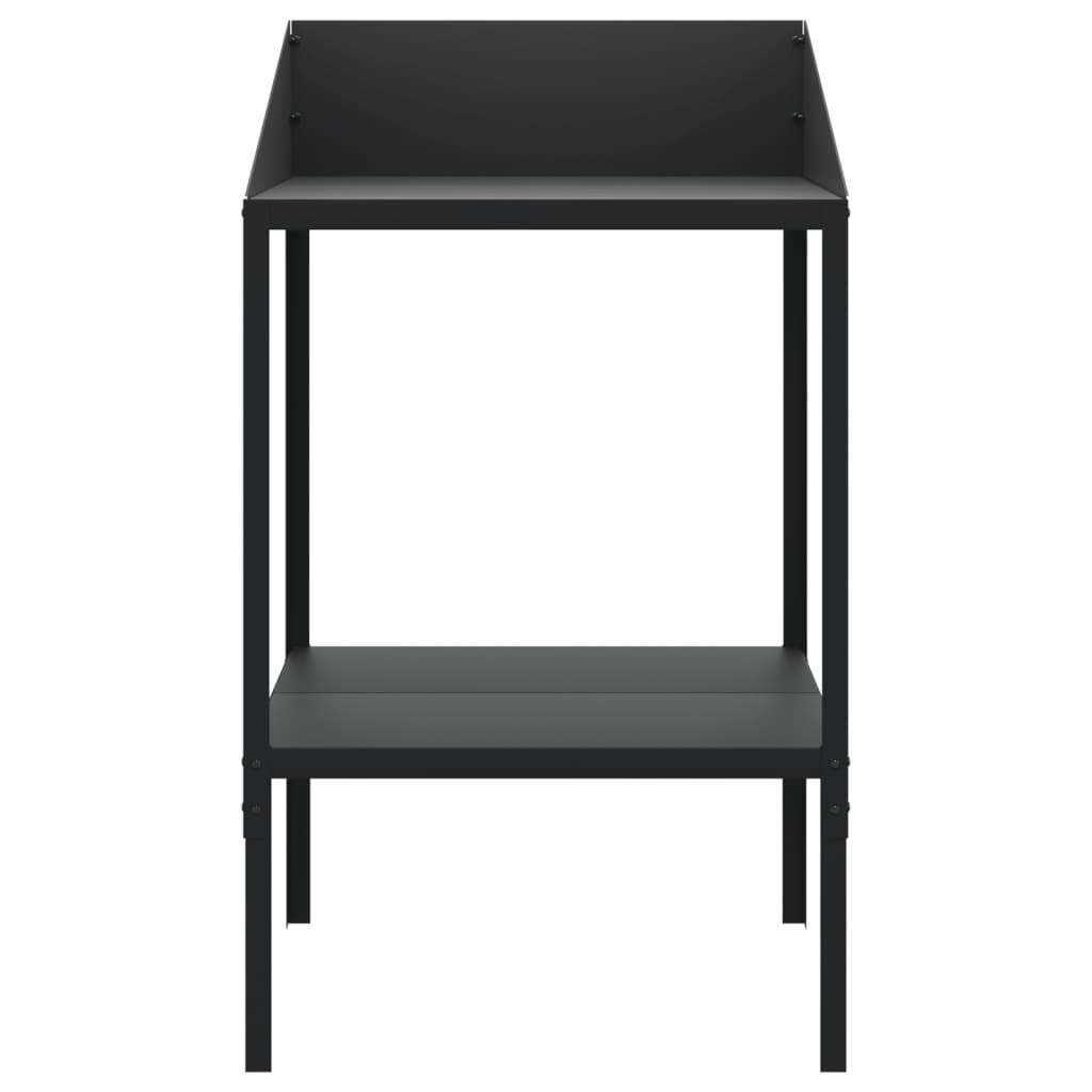 vidaXL Pflanzenständer Anthrazit 56,5x54,5x100 cm Verzinkter Stahl