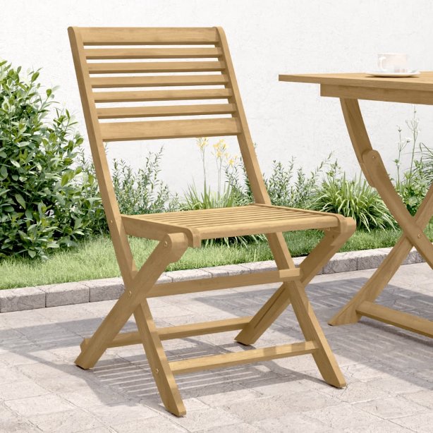 vidaXL Gartenstühle 6 Stk. Klappbar 54,5x61,5x86,5cm Massivholz Akazie