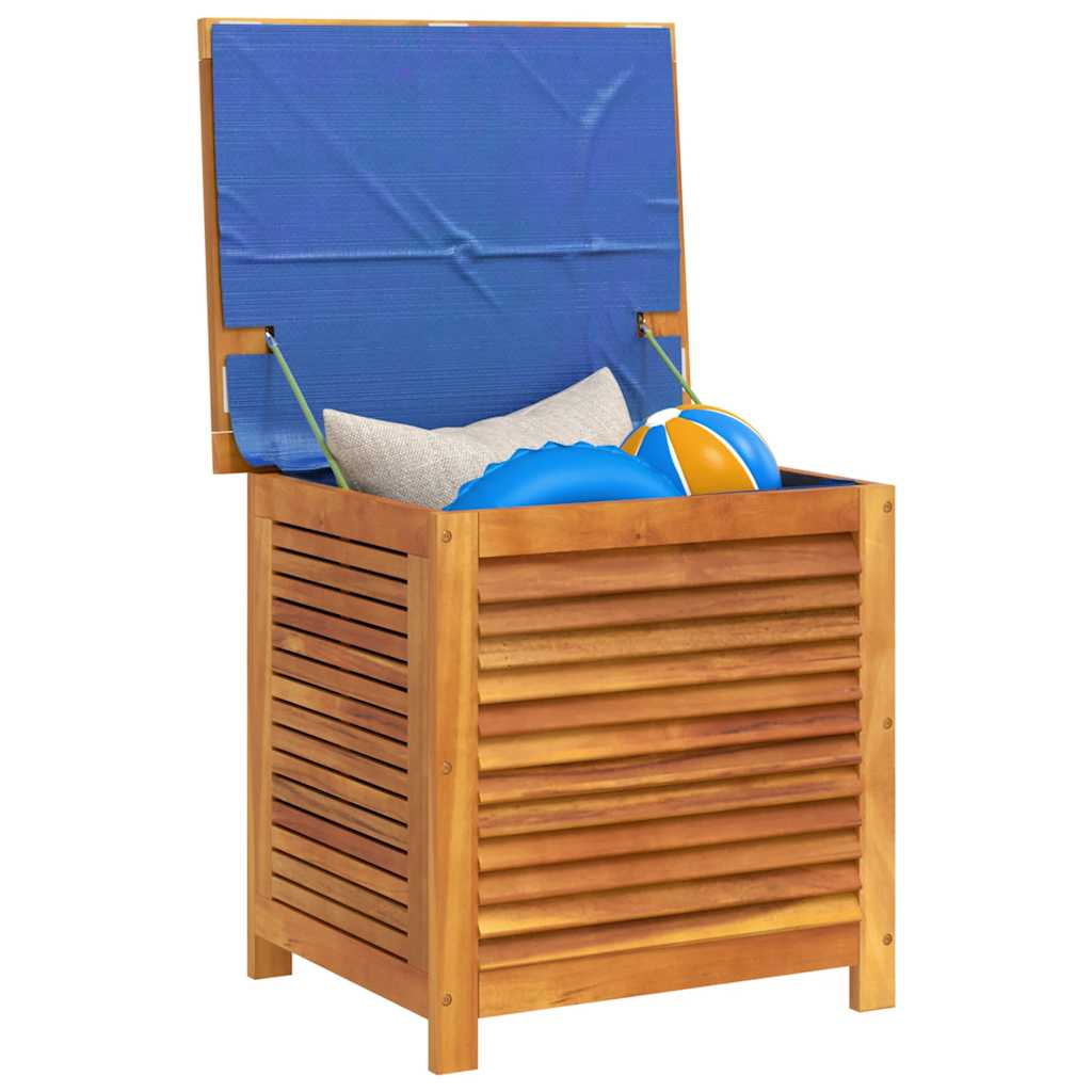 vidaXL Gartenbox mit Lüftungsschlitzen 60x50x56 cm Massivholz Akazie