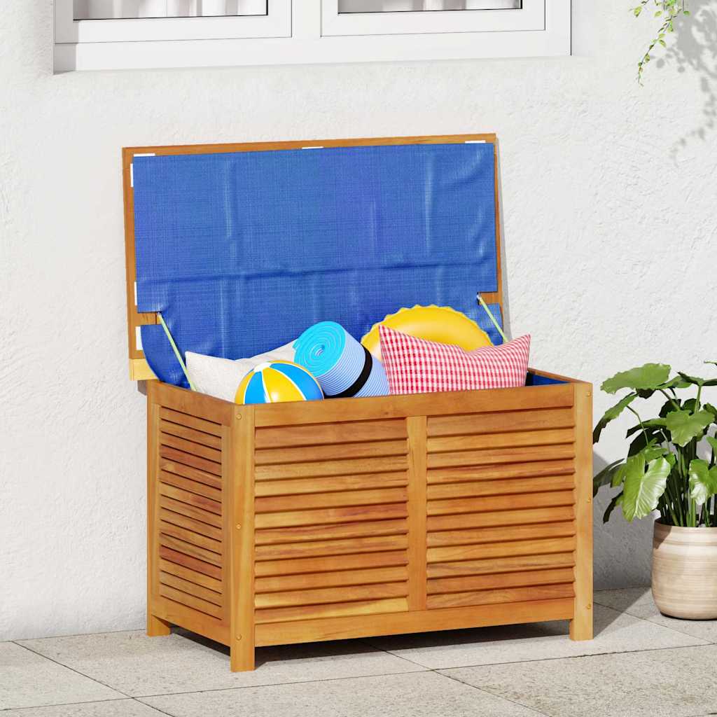 vidaXL Gartenbox mit Lüftungsschlitzen 60x50x56 cm Massivholz Akazie