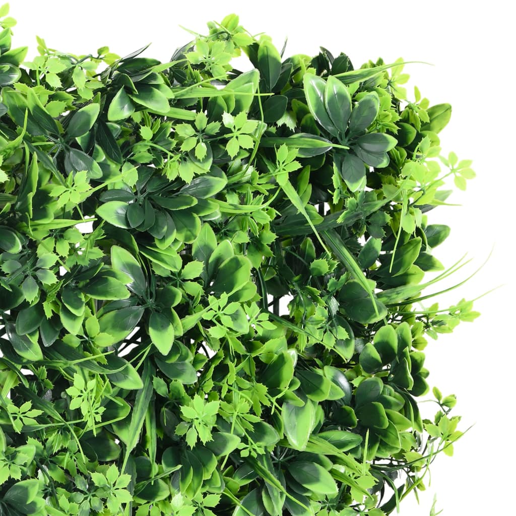 vidaXL Sichtschutz aus Kunstblättern 6 Stk. Grün 40x60 cm