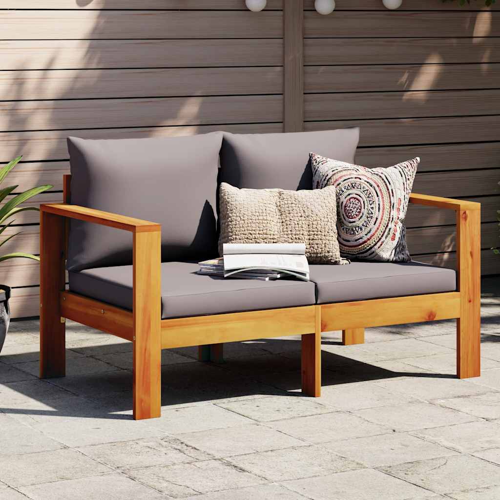 vidaXL Gartentisch 100x50x27 cm Massivholz Akazie
