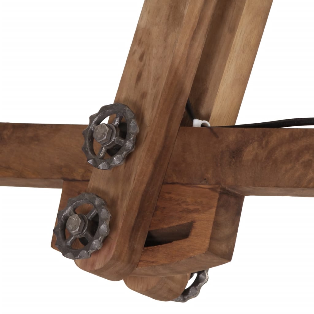 vidaXL Deckenleuchte 25 W Vintage Silbern 105x30x65-108 cm E27