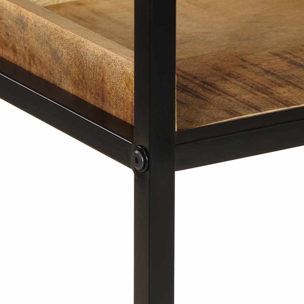 vidaXL Bücherregal 70 x 35 x 110 cm Massivholz Mango