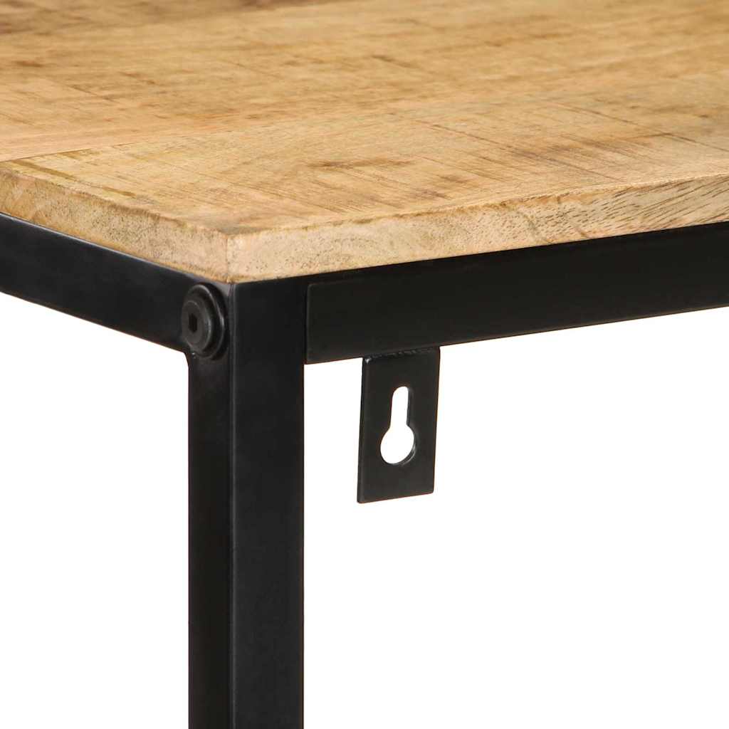 vidaXL Bücherregal 70 x 35 x 110 cm Massivholz Mango