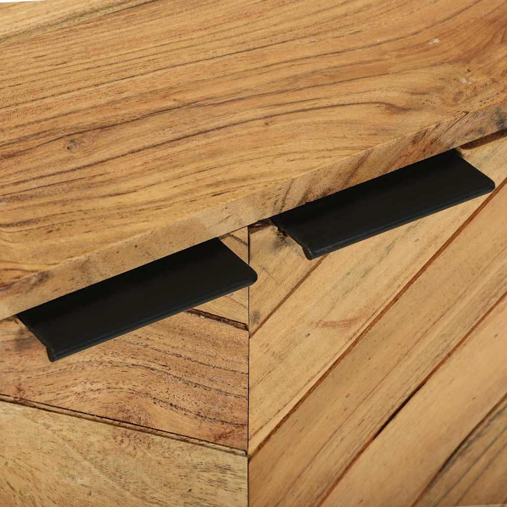 vidaXL Sideboard 70 x 35 x 75 cm Massivholz Akazie