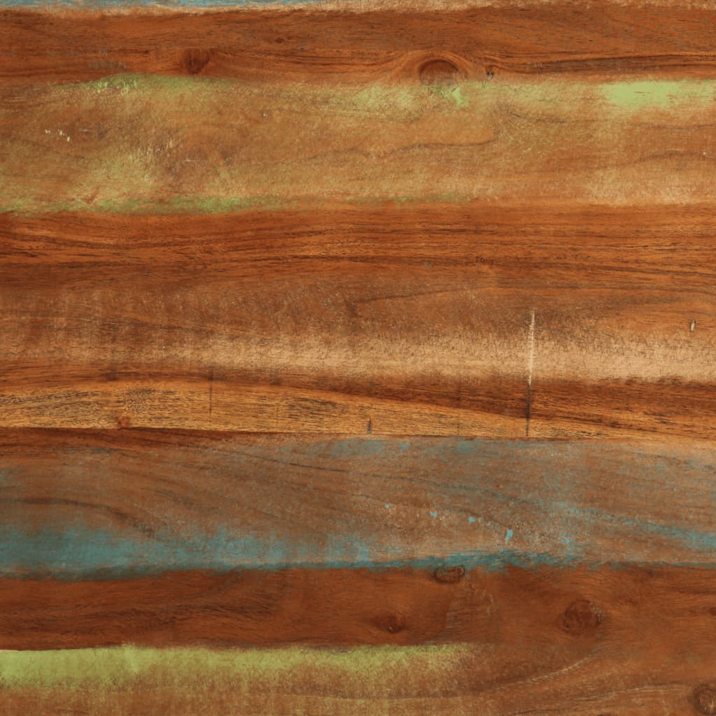 vidaXL Esstisch 110x55x78 cm Altholz Massiv