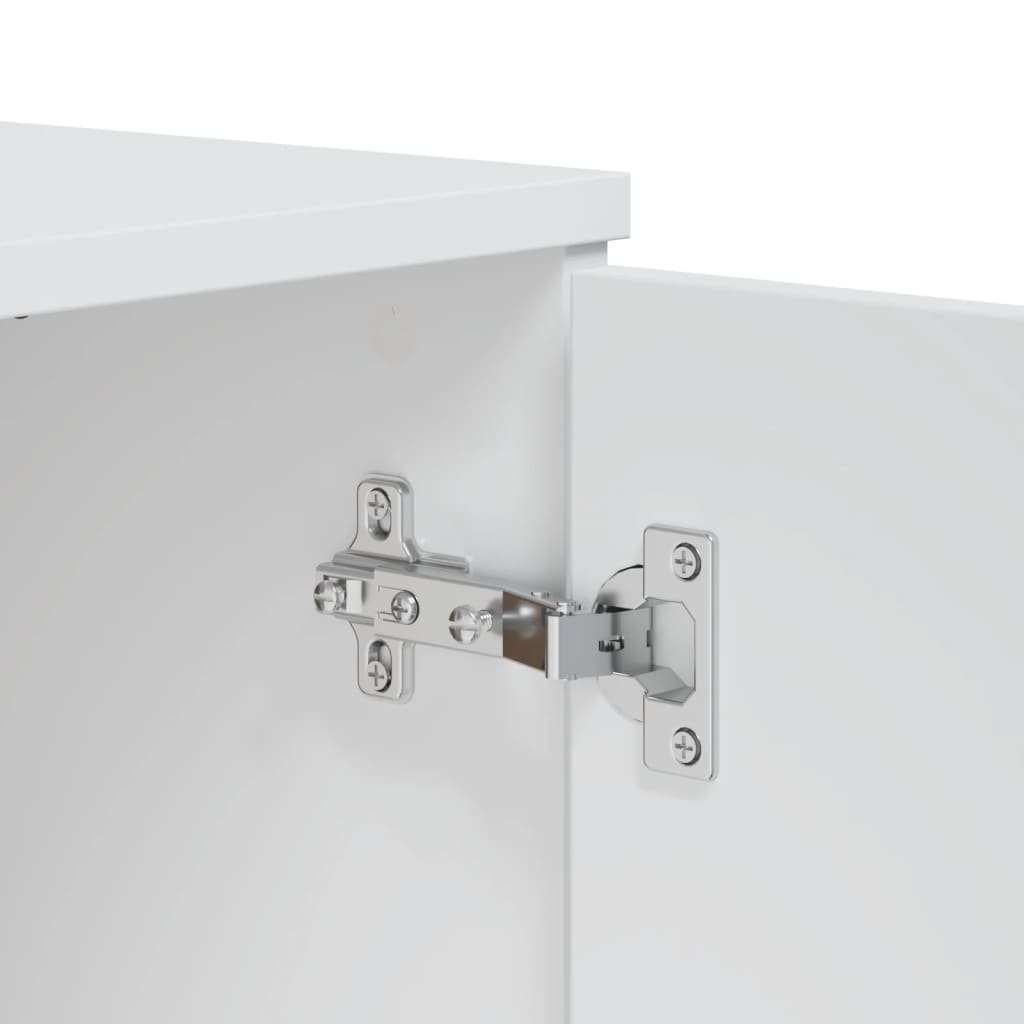 vidaXL Sideboard VIKEN Weiß 80x40x80 cm Holzwerkstoff