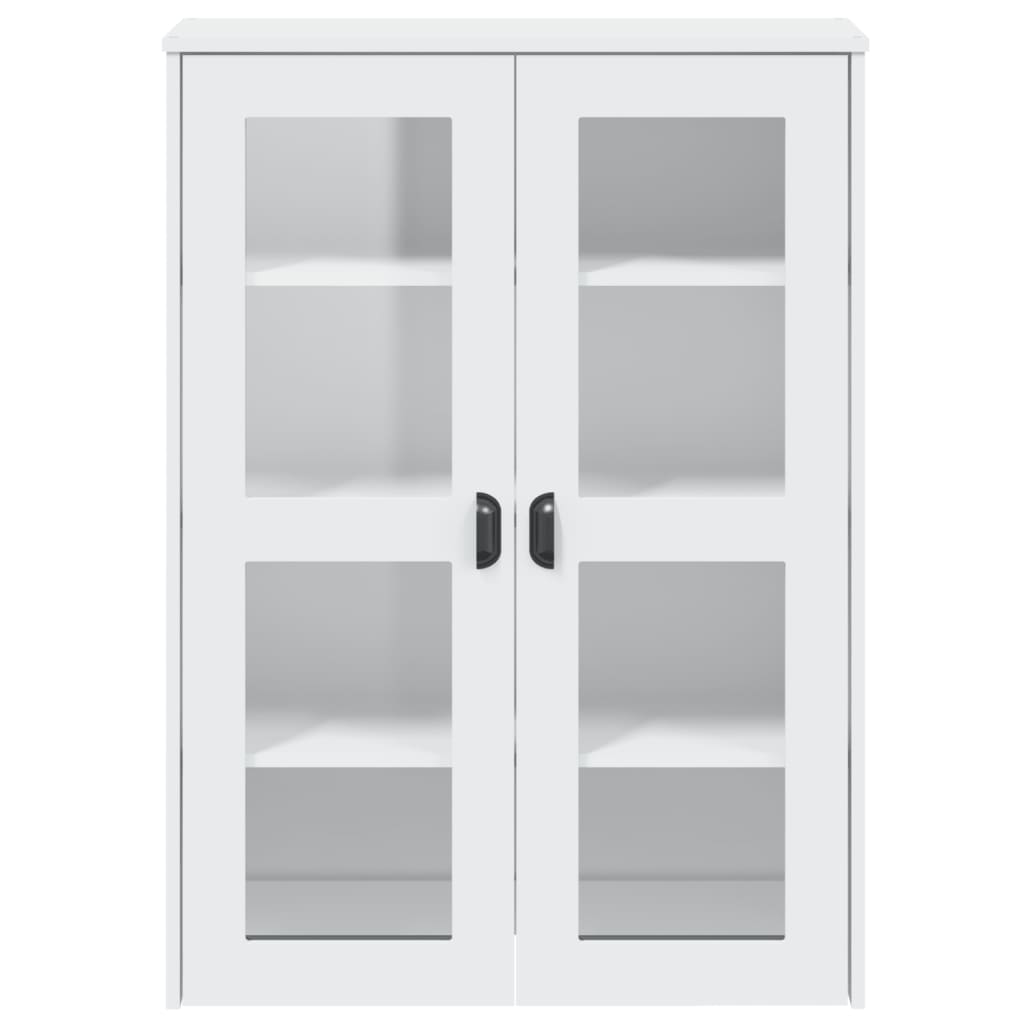 vidaXL Aufsatz für Highboard VIKEN Weiß Holzwerkstoff