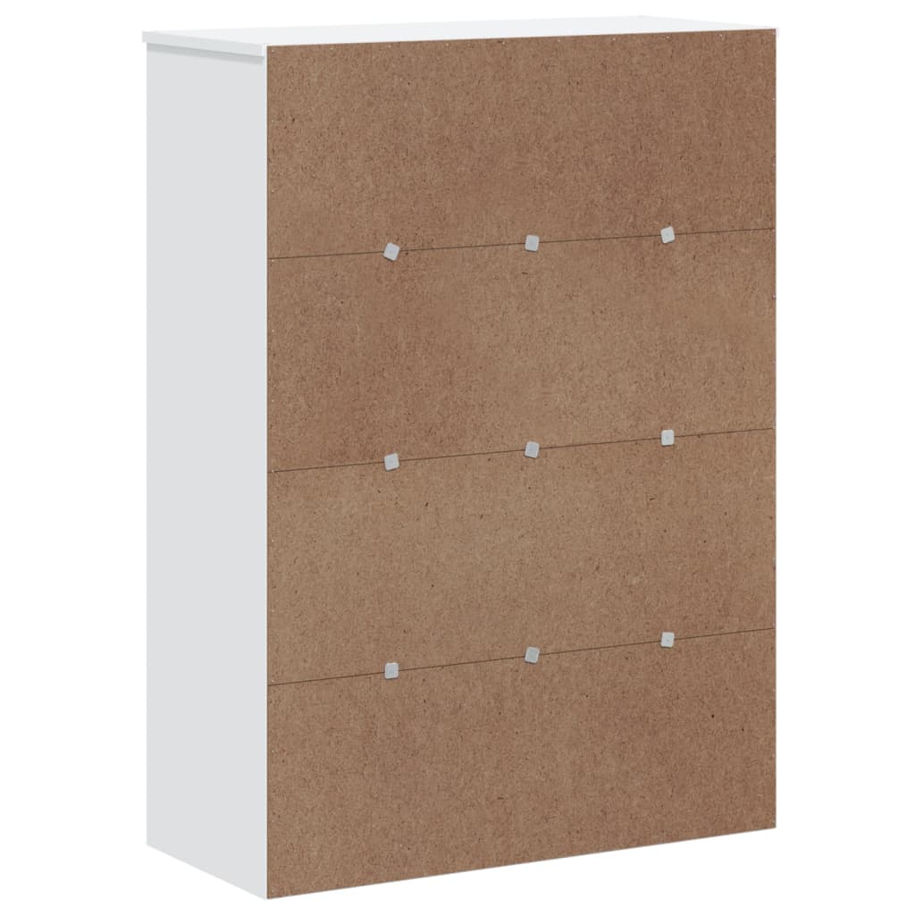 vidaXL Aufsatz für Highboard VIKEN Weiß Holzwerkstoff