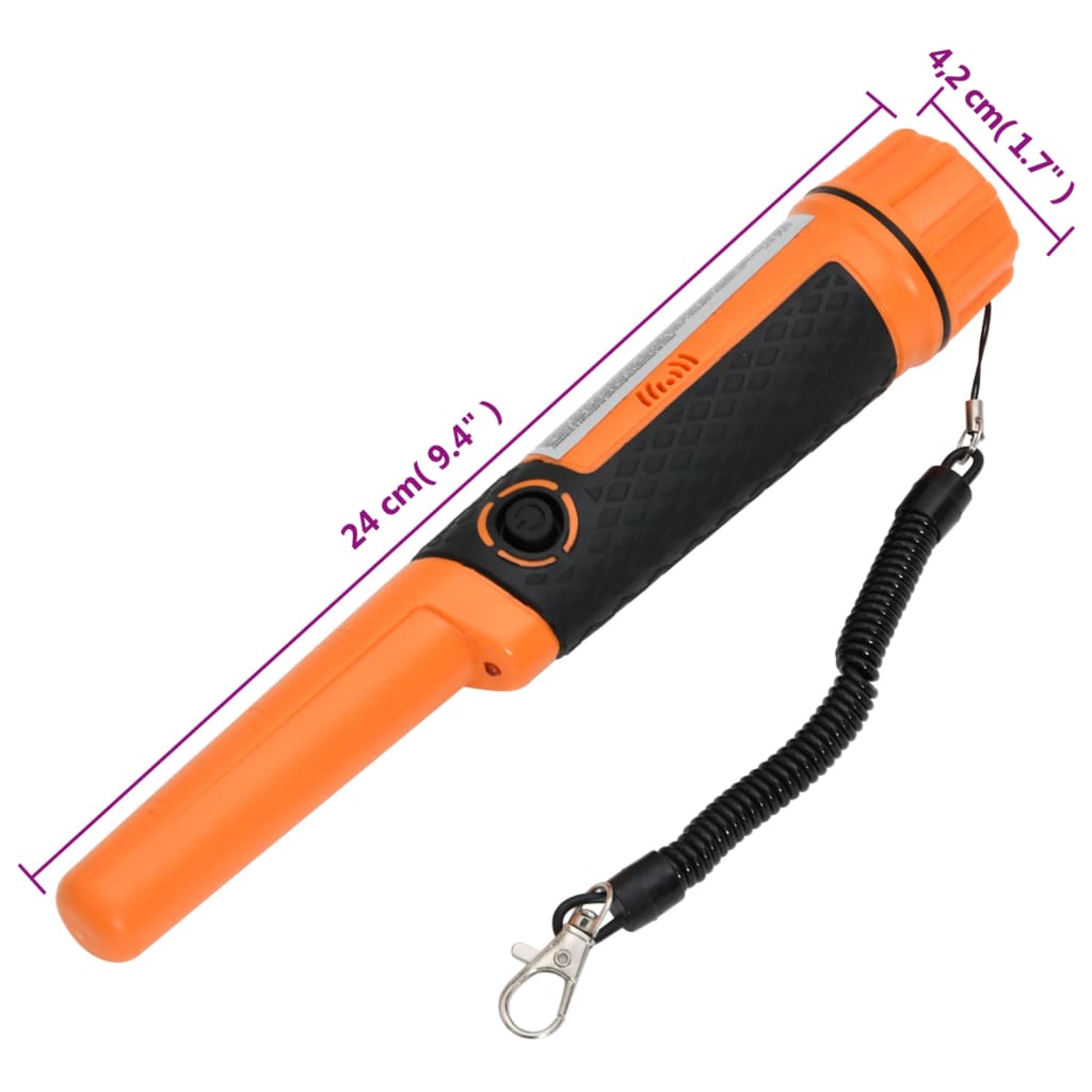 vidaXL Metalldetektor-Pinpointer Orange