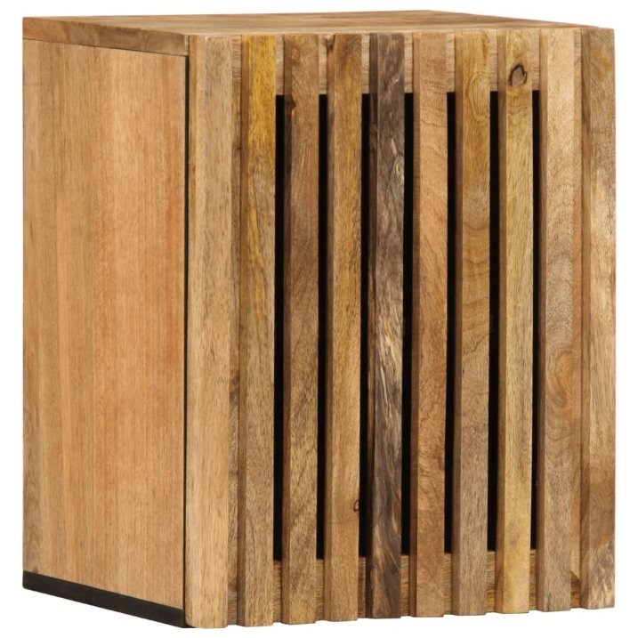 vidaXL Bad-Wandschrank 38x34x48 cm Massivholz Akazie