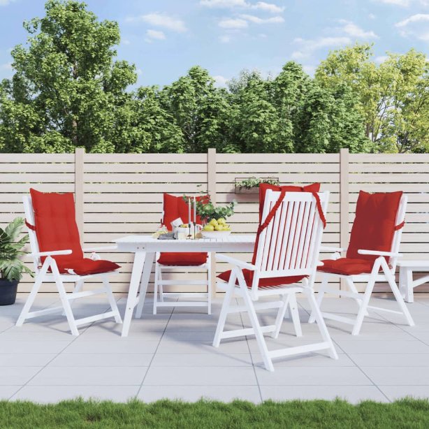 vidaXL Hochlehner-Auflagen 2 Stk. Anthrazit Oxford-Gewebe