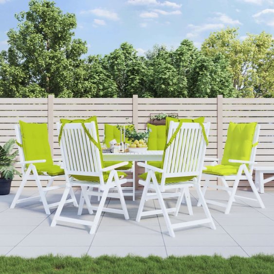 vidaXL Hochlehner-Auflagen 2 Stk. Anthrazit Oxford-Gewebe