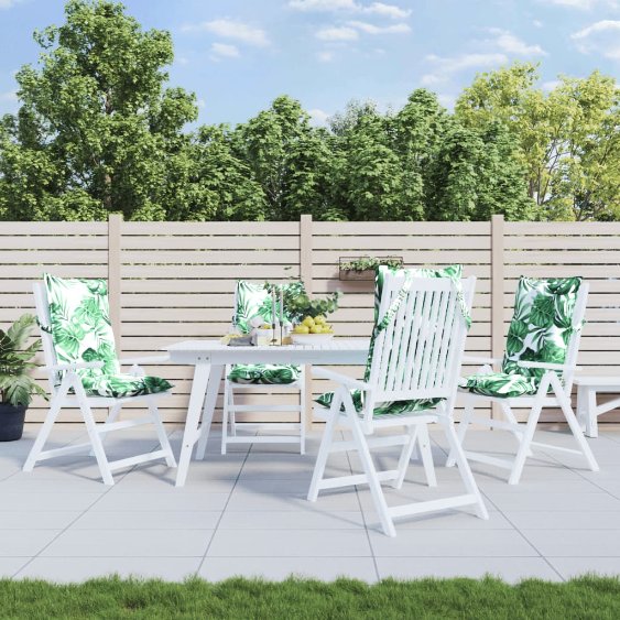 vidaXL Hochlehner-Auflagen 2 Stk. Anthrazit Oxford-Gewebe