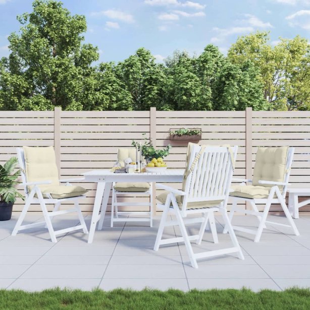 vidaXL Niedriglehner-Auflagen 2 Stk. Anthrazit Oxford-Gewebe