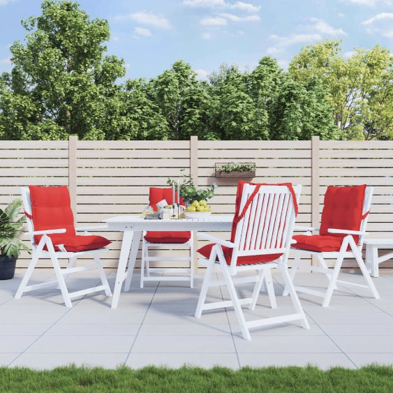 vidaXL Niedriglehner-Auflagen 2 Stk. Anthrazit Oxford-Gewebe