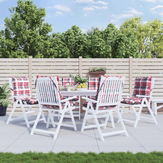 vidaXL Niedriglehner-Auflagen 2 Stk. Anthrazit Oxford-Gewebe