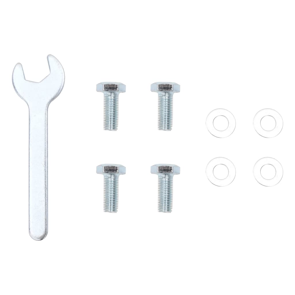 vidaXL Sonnenschirmständer für Ø38/48 mm Mast Mattschwarz Stahl