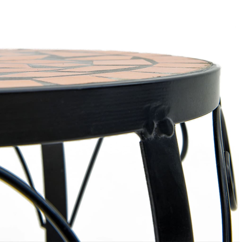 vidaXL Pflanzenständer 3 Stk. Terrakotta Keramik