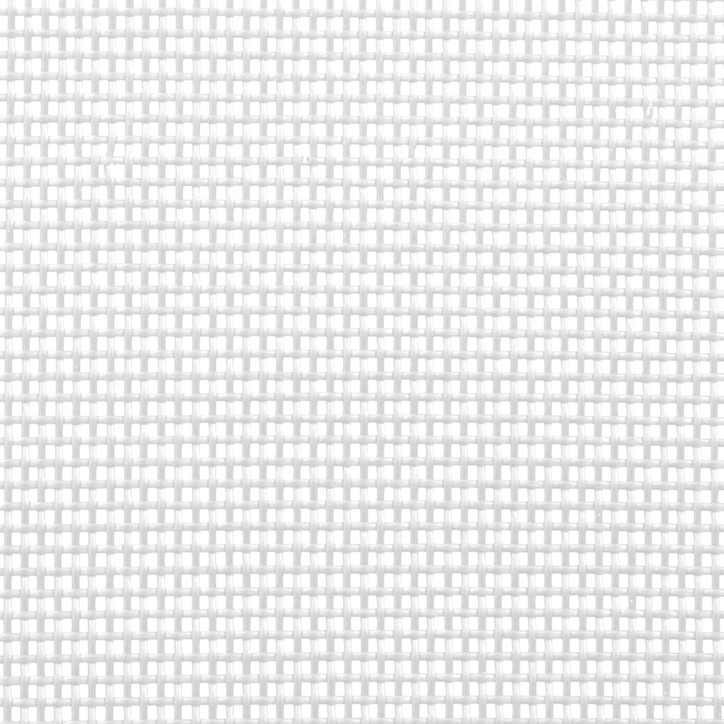 vidaXL Haustier-Barriere Ausziehbar Weiß 82,5x125 cm