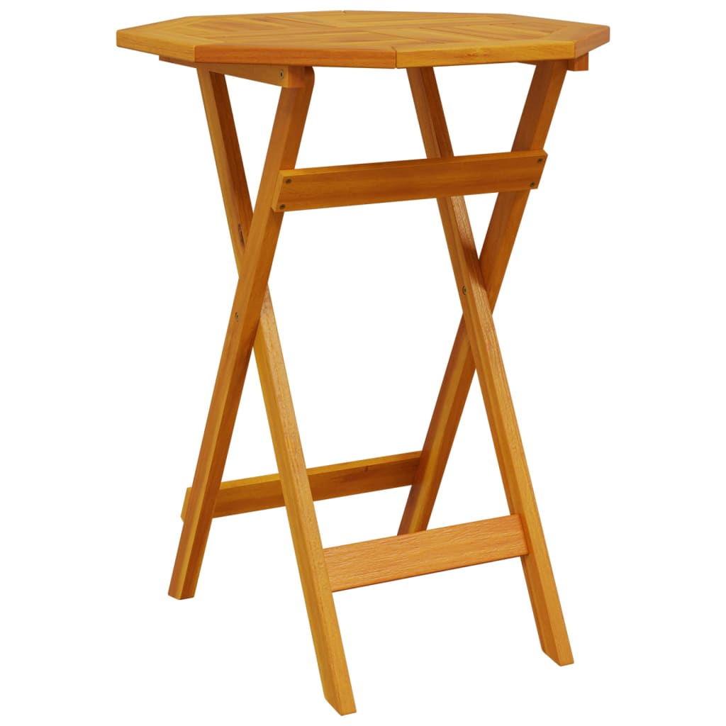 vidaXL Gartentisch Klappbar Ø60x75 cm Massivholz Akazie