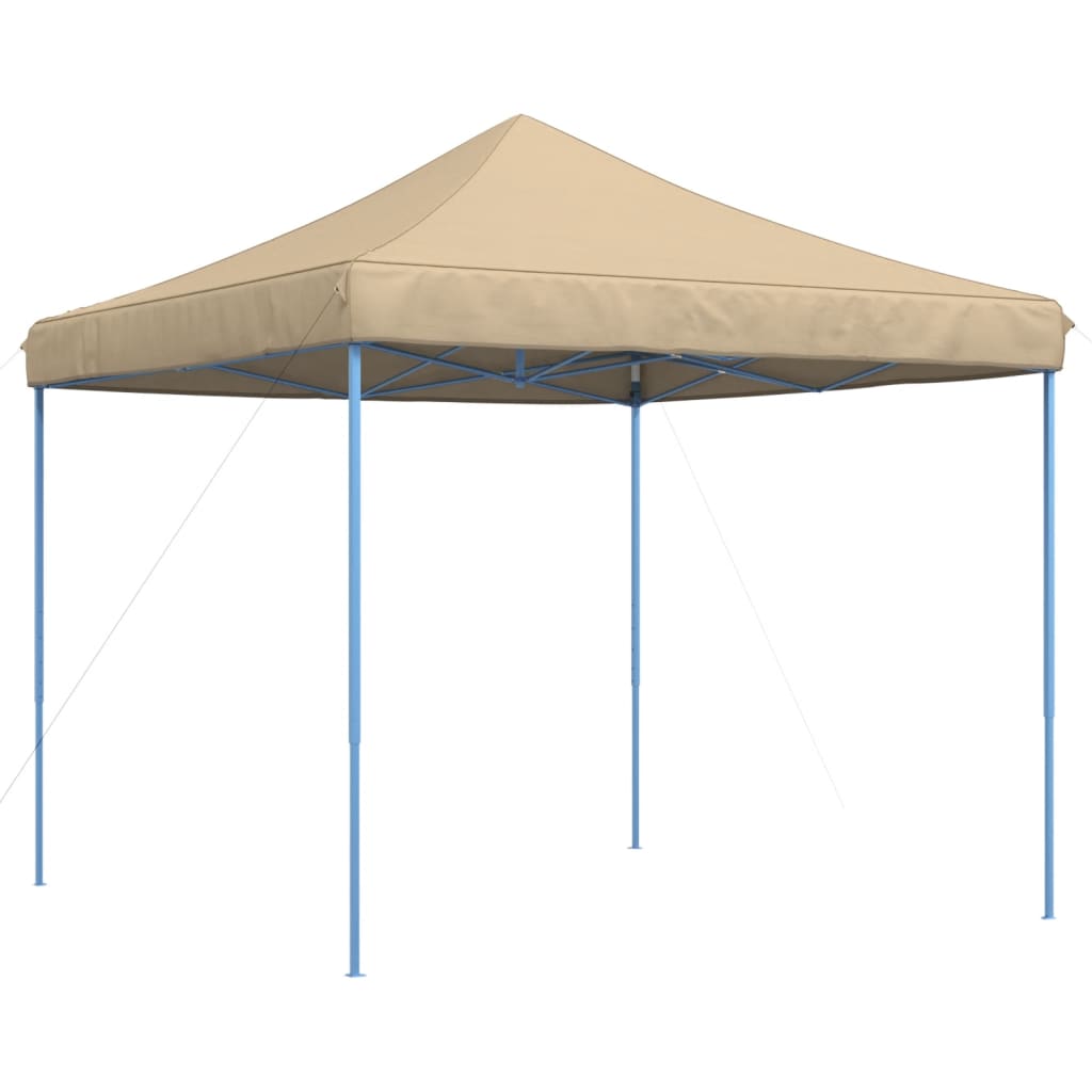 vidaXL Partyzelt Faltbar Pop-Up Beige 292x292x315 cm