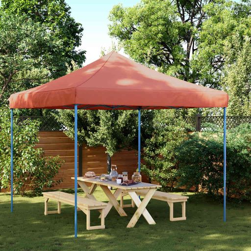 vidaXL Partyzelt Faltbar Pop-Up Beige 292x292x315 cm