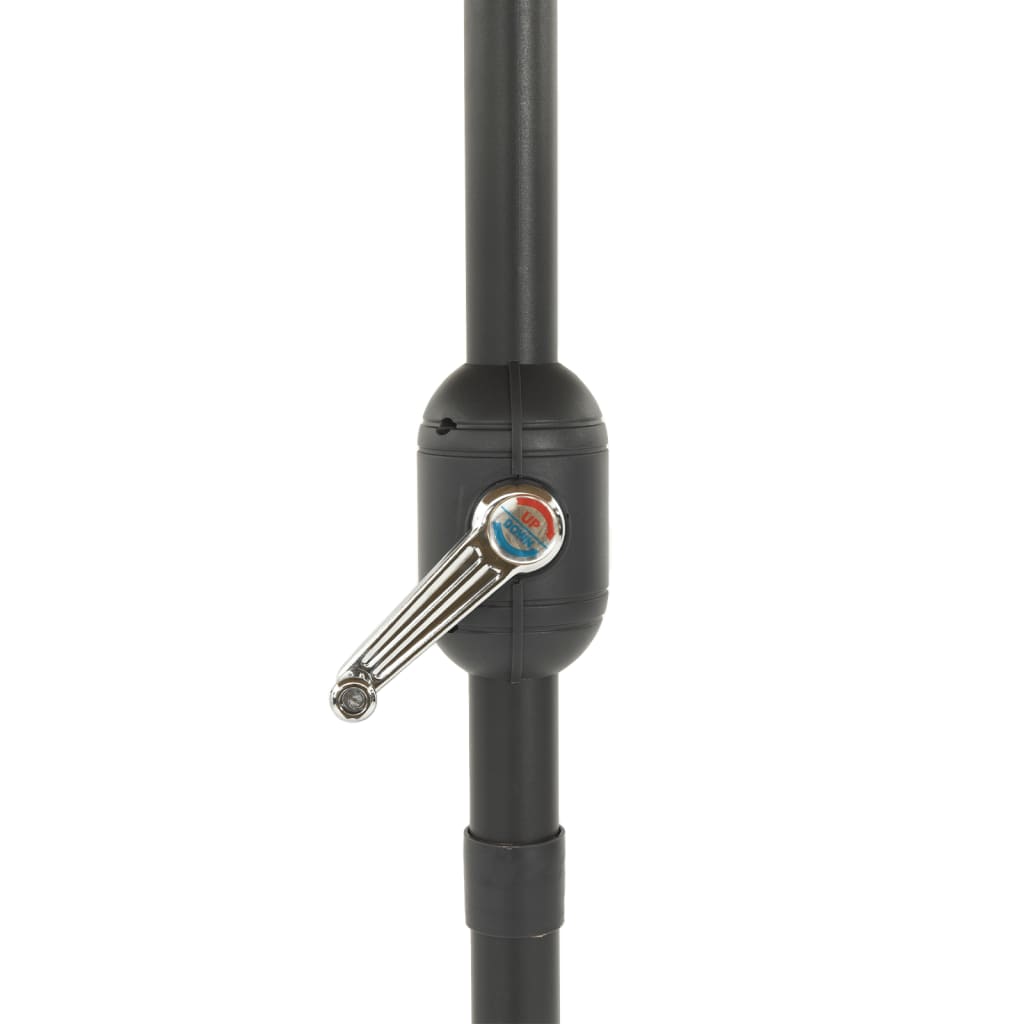 vidaXL Sonnenschirm mit LED und Stahlmast Braun 248x248x248 cm